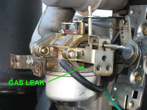 snowblower carburetor leaking gas|10 Reasons Your Snowblower is Leaking Gas